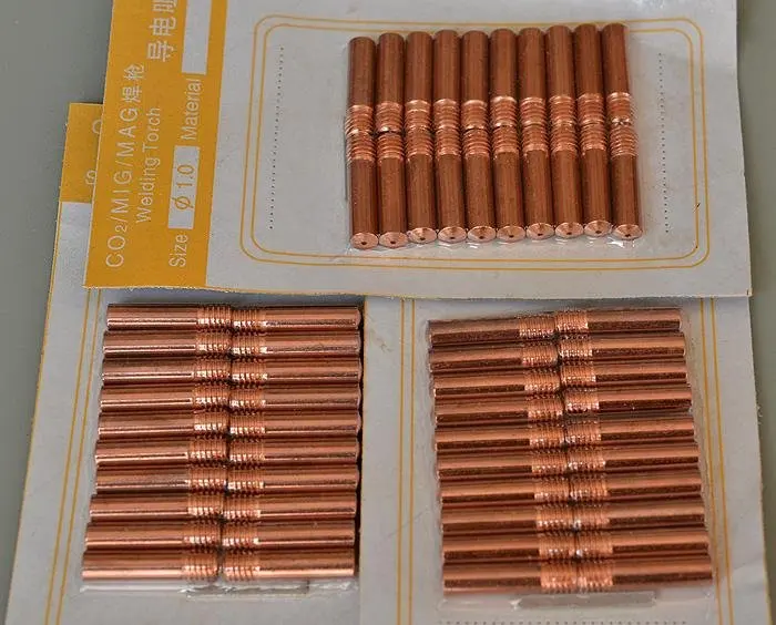 15AK MB15 MAG/MIG сварочный фонарь контактные наконечники 1 0 M6 * 25 мм 140 0253 50PK|contact tip|welding