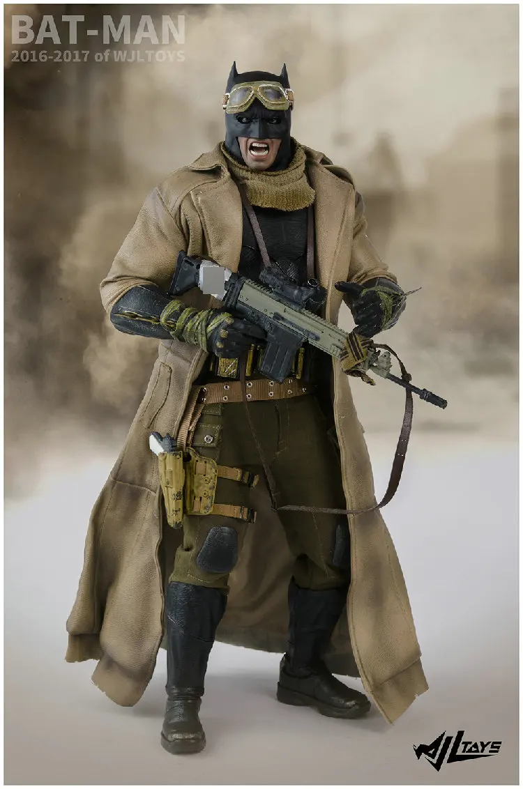 Wjltoys 1/6 весы аксессуары для одежды с изображением Бэтмена костюм набор только