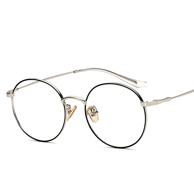 Женские и мужские очки PAWXFB винтажные круглые оправы для очков в стиле ретро