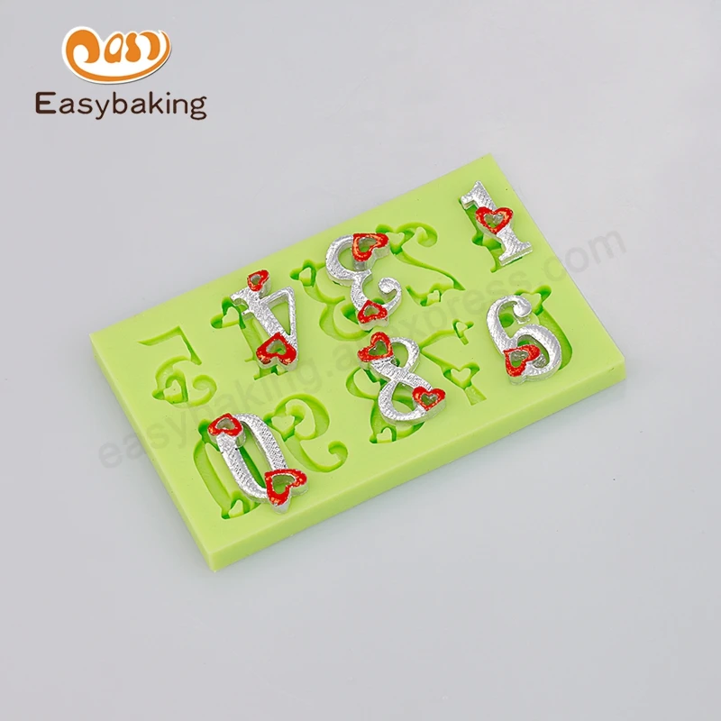 

Different Letter Silicone Mould and Cake Mold Baking Utensils