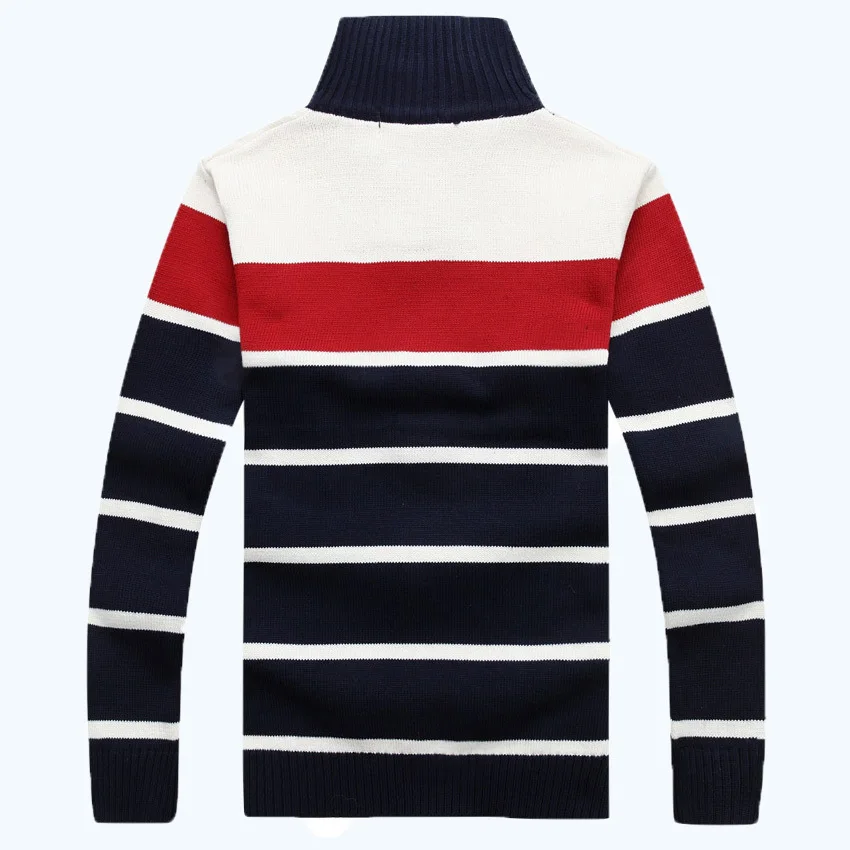 Бесплатная доставка Новый мужской свитер-кардиган в полоску atumun Молодежный плюс