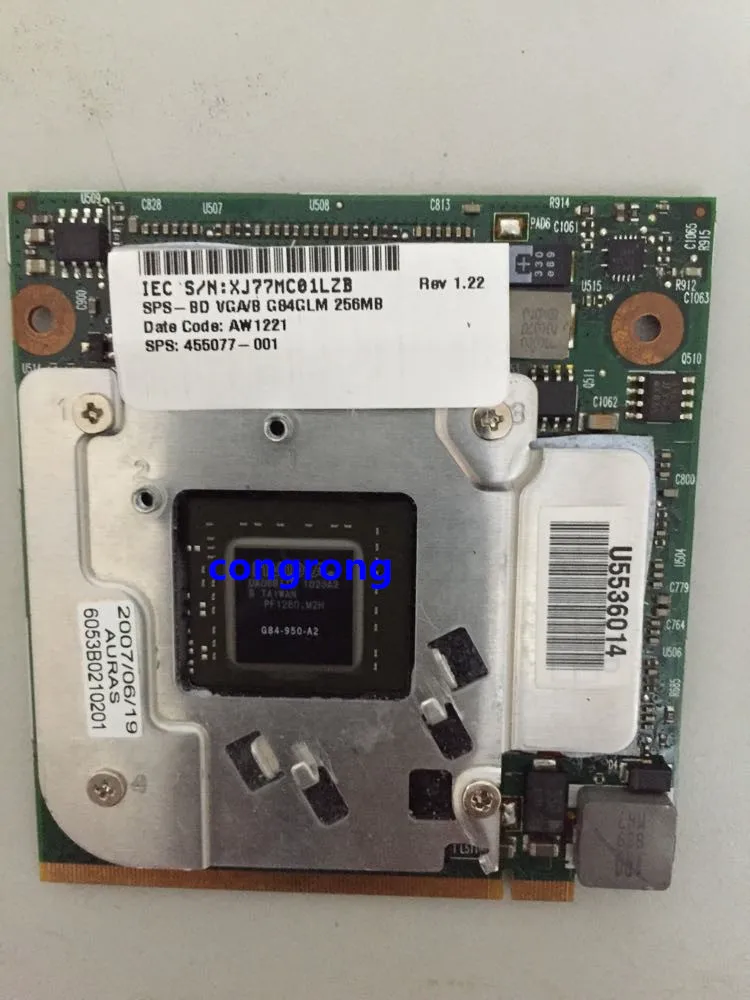 Видеокарта FX570M 256mb 455077 001 для hp 8510p 8510w|Комплектующие ремонта ноутбуков| |