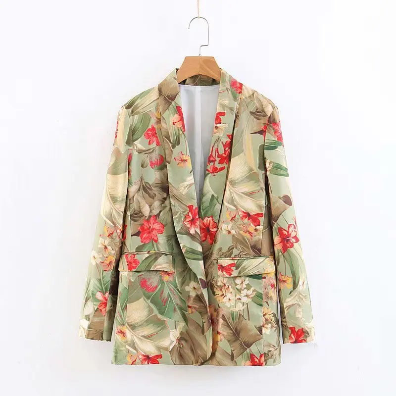 fashion women Cotton Jacket Bomber Jaqueta Feminina Xz50-1978 European And American Fashionable Safflower Suit | Женская одежда