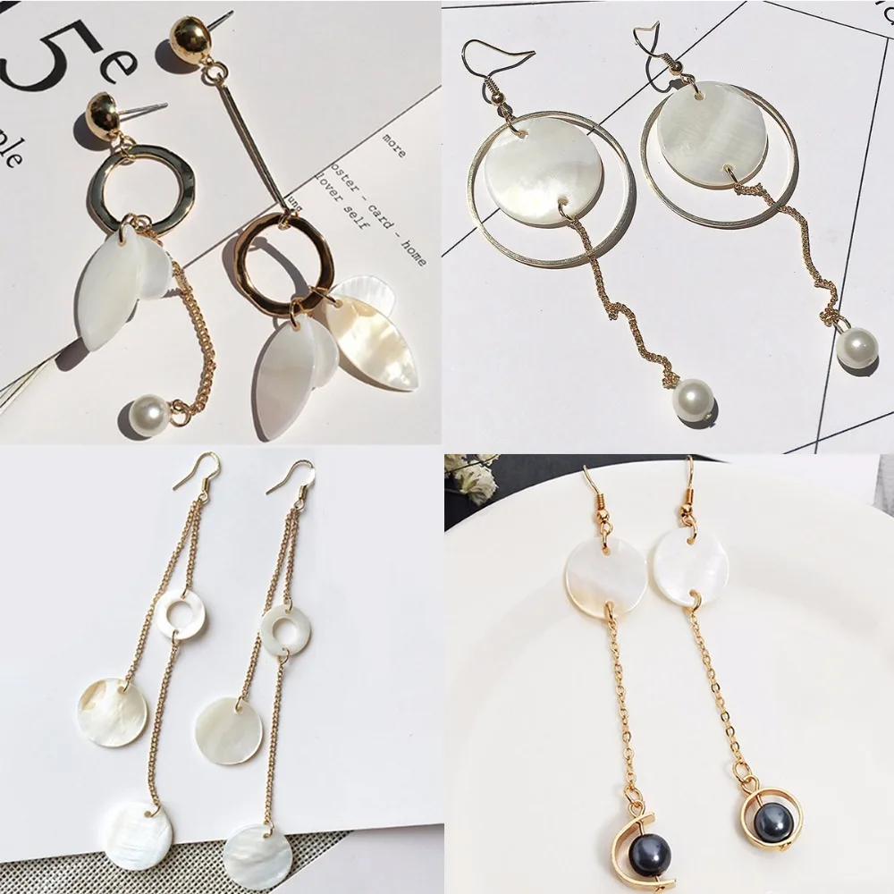 6 шт. резные бусины из натурального черного камня с листьями каплями воды