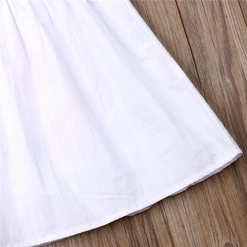 Toddler Kids Baby Girls Sleeveless Dresses Newborn Fashion Dress Summer Butterfly Outfits Suspenders Sundress | Детская одежда и