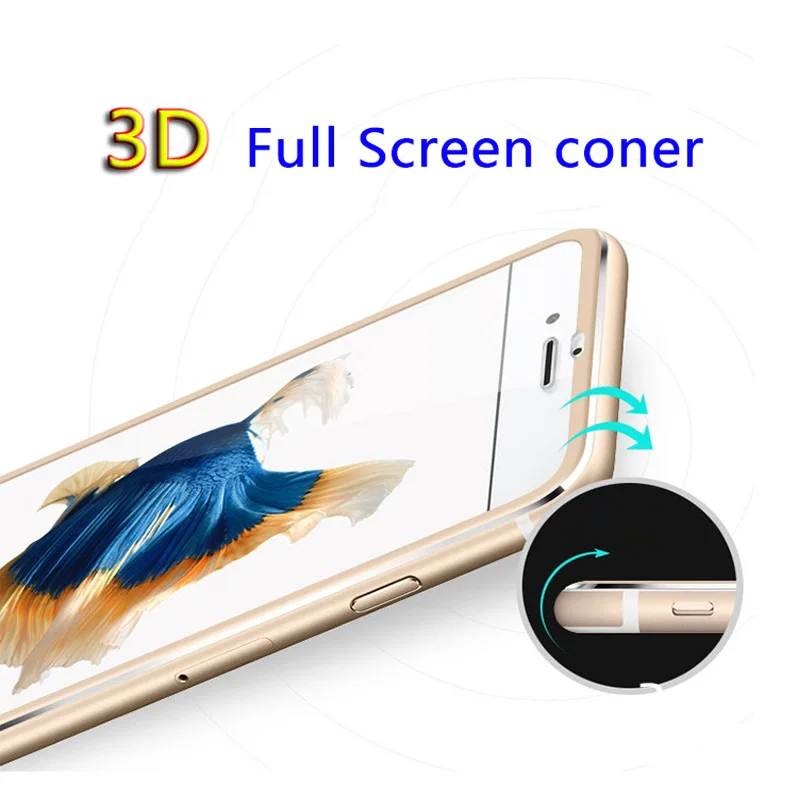 Передняя 3D изогнутая кромка из титанового сплава полное покрытие закаленное