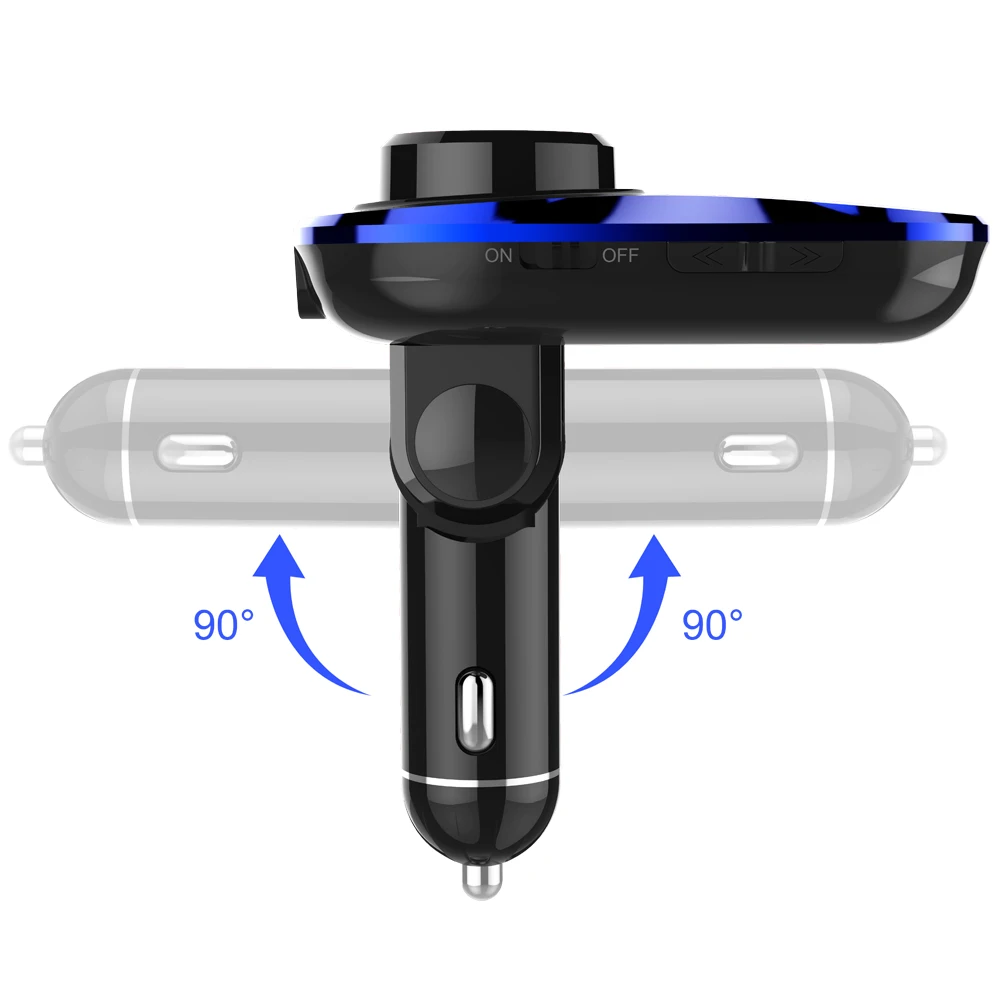 Беспроводной автомобильный радиоприемник Bluetooth 4 2 + EDR fm передатчик с двумя usb