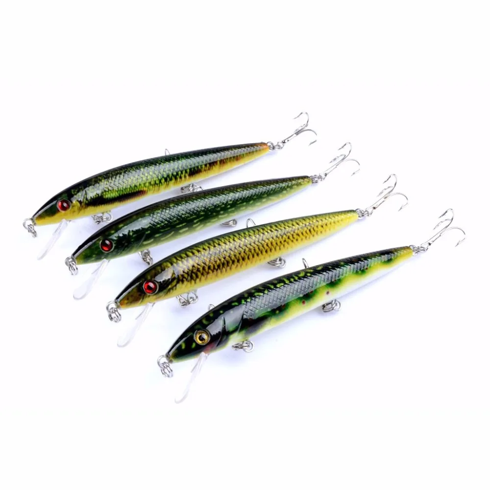 Форель рыболовная воблер Jerkbait 4 шт. 12 см 13 7 г 0 6-1 8 м рыболовные приманки