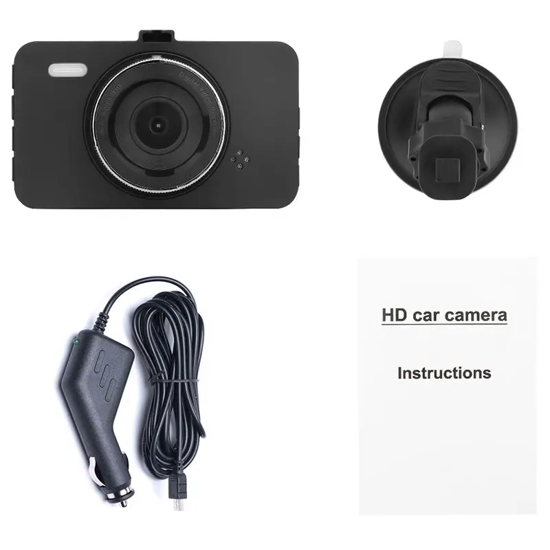 В автомобиле Dash Cam мини 1080 P диск с фиксированными головками Камера видео