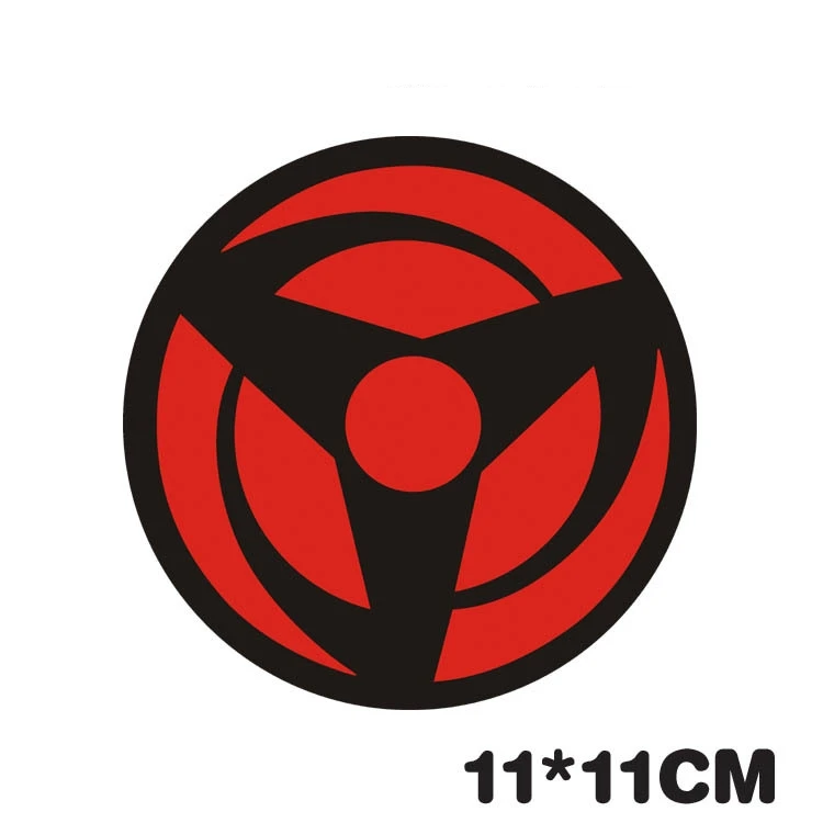 Автостайлинг Aliauto Наруто Учиха Шаринган автомобильные наклейки и аксессуары для