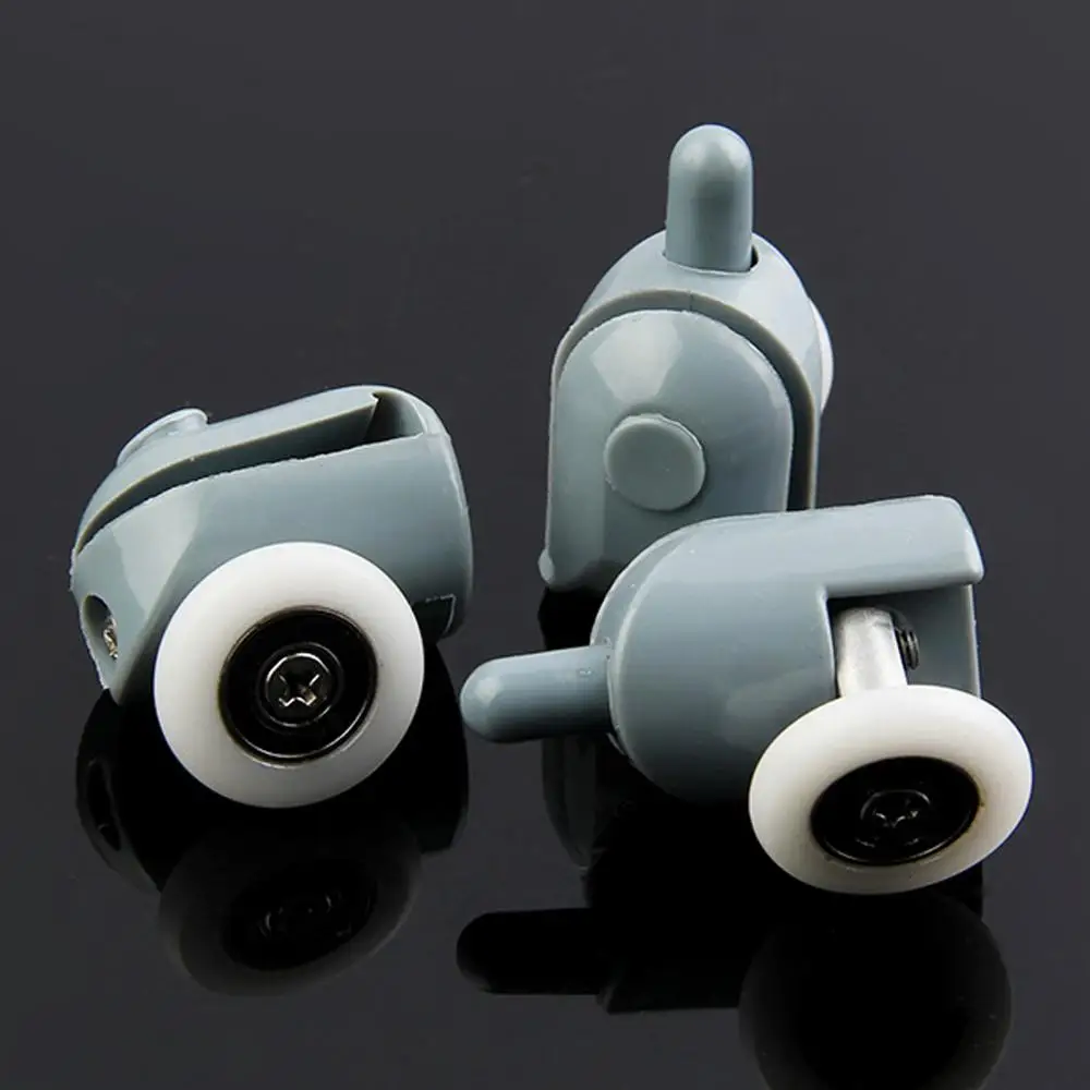 Stainless Steel 8Pcs/Set Shower Door Rollers Runners Wheels Pulleys 25mm x 5mm Top/Bottom | Обустройство дома