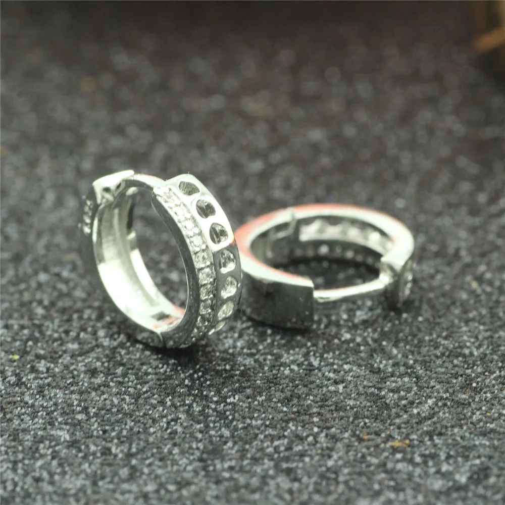 2017 Винтажные Украшения подшипники из искусственного серебра с цирконом