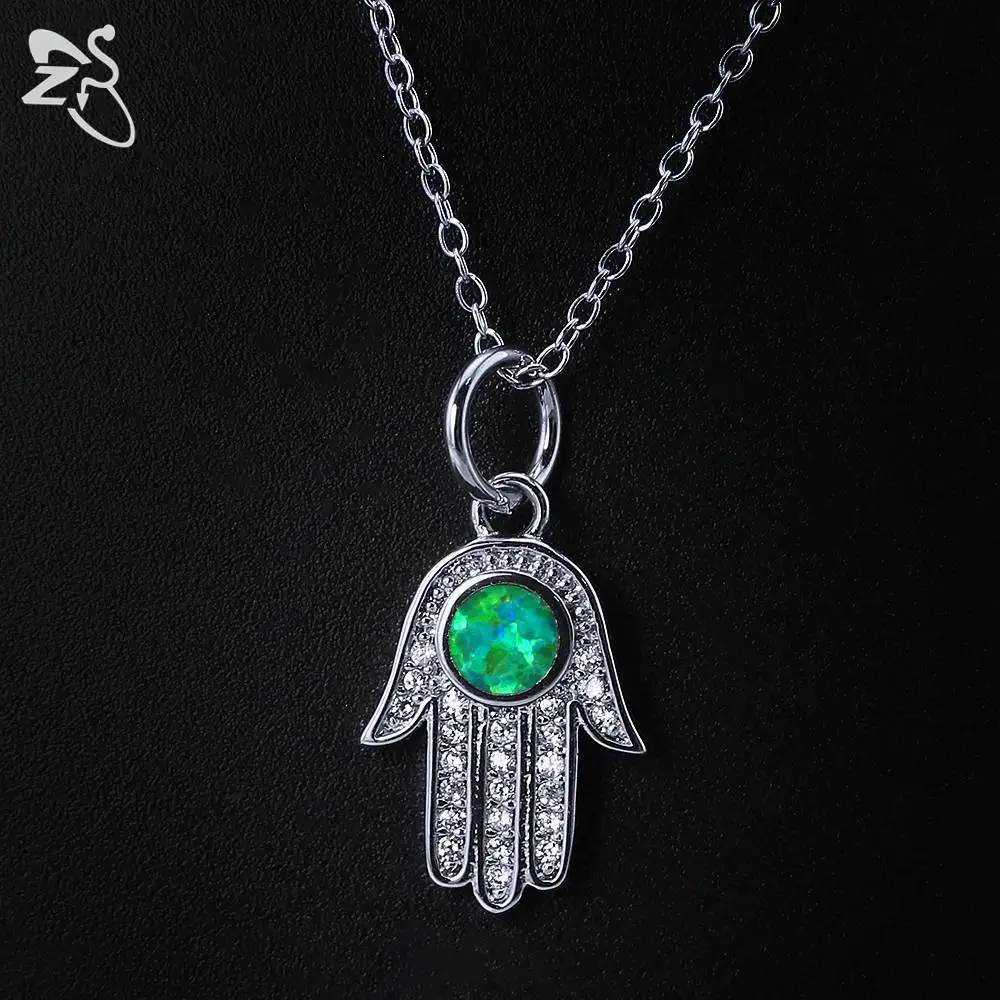Женское и мужское колье чокер из серебра 925 пробы с опалом|fashion jewelry|jewelry fashion925 sterling