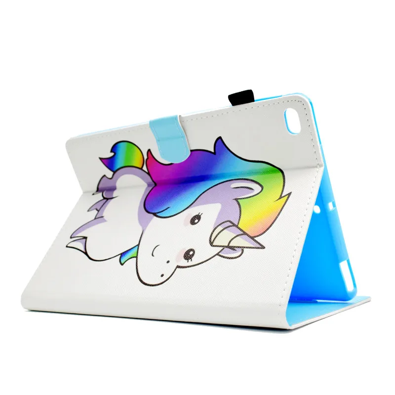 Wekays для Coque Apple IPad Air 2 милый рисунок единорога кожаный чехол для IPad Air2 IPad 6 чехол для планшета для IPad Air 2