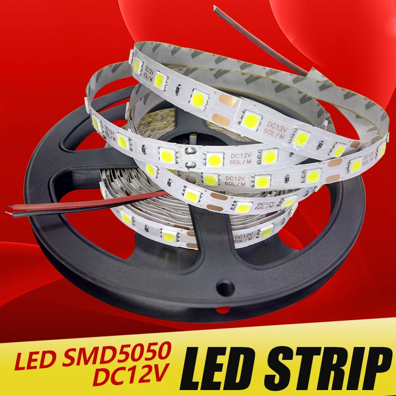 

Светодиодная лента rgb 5050, 5 м, 12 В