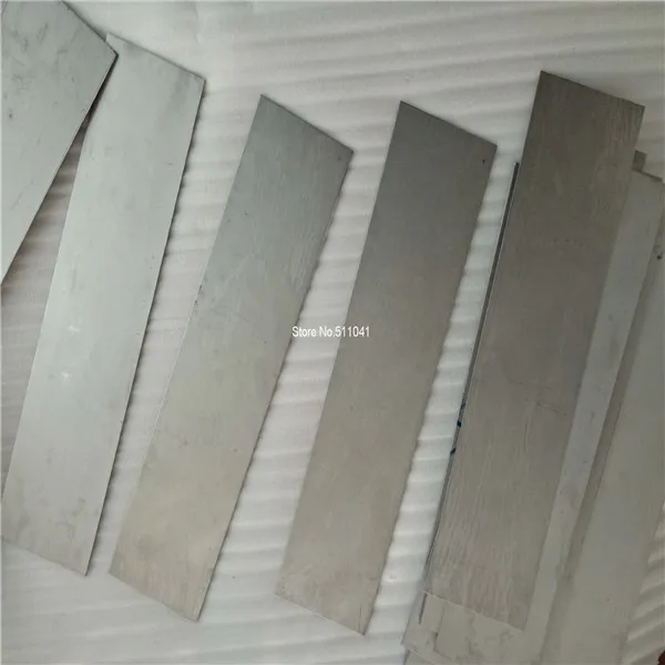 Титановый сплав металлическая пластина grade5 gr.5 Gr5 титановый лист Размер 1,5 мм* 55 мм* 610 мм цена, paypal ОК