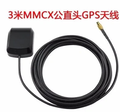 5 ШТ. БЕСПЛАТНАЯ ДОСТАВКА MMCX прямо голова интерфейс 3 м слежения gps антенна|antenna