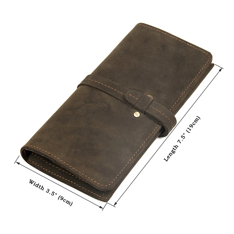 Leather Wallets Pocket Long Coin Purse Men Clutch Business Male Wallet | Багаж и сумки