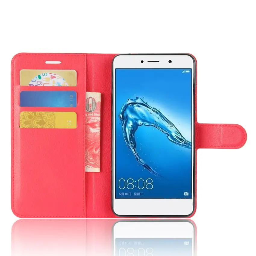 5 "Huawei Y7 чехол Роскошный кошелек для телефона из искусственной кожи Huawei Y 7 Чехол
