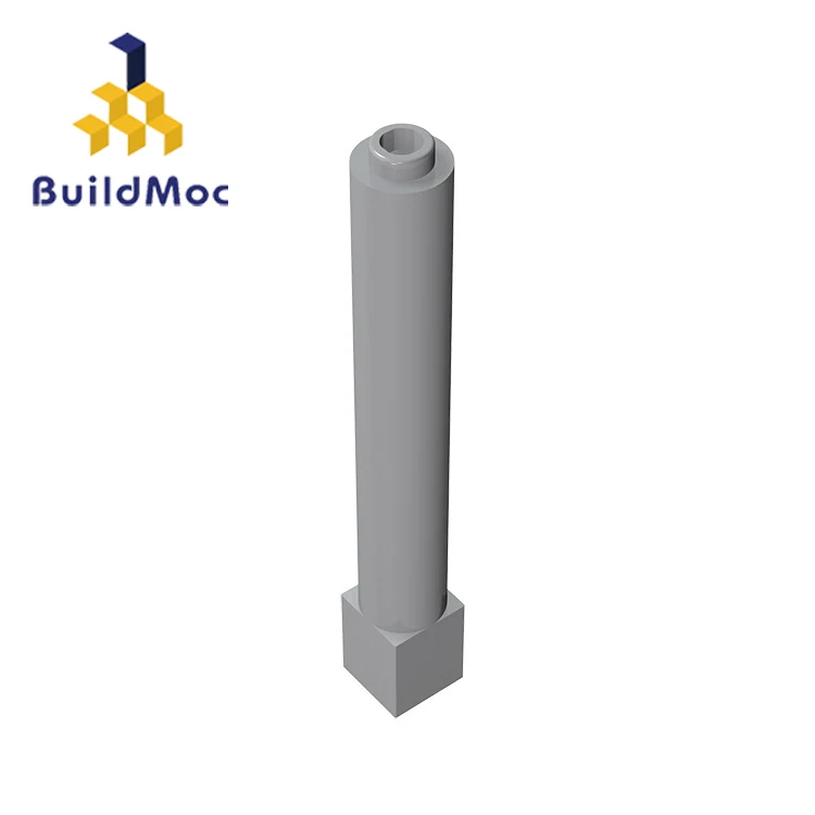 BuildMOC высокотехнологичные строительные блоки 43888 1x1x6 твердые компоненты для