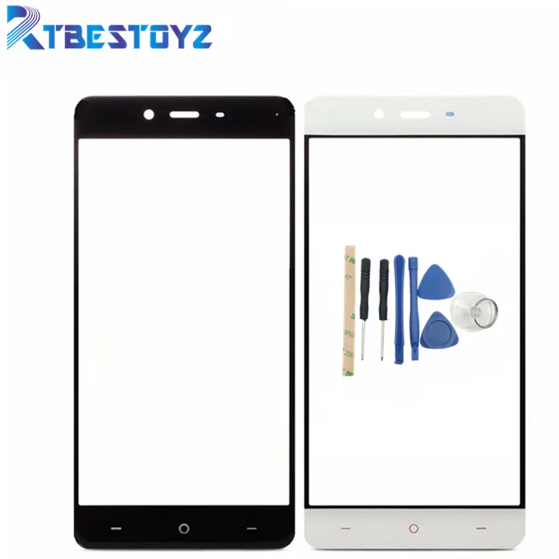 RTBESTOYZ черный/белый для OneplusX стеклянный передний Внешний объектив сенсорный экран