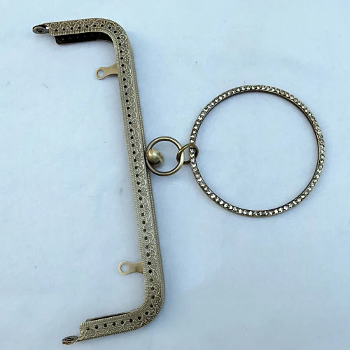 Женский кошелек сделай сам сумка для монет металлическая рамка бронзовый