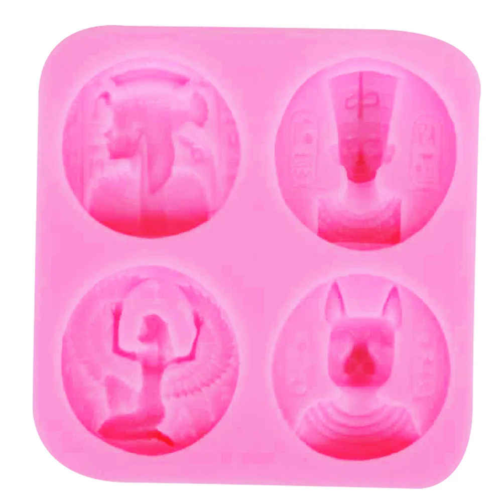 M660 египетская мифологическая эпоксидная УФ смола украшения силиконовая помадка