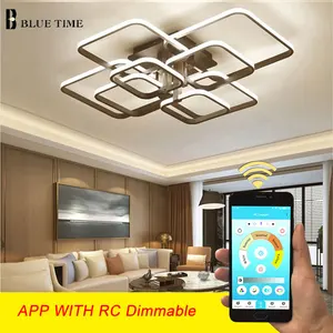 Белая и черная люстра, современная светодиодная Люстра для гостиной, спальни, столовой, светодиодная люстра, потолочный светильник avize, Современная салонная люстра