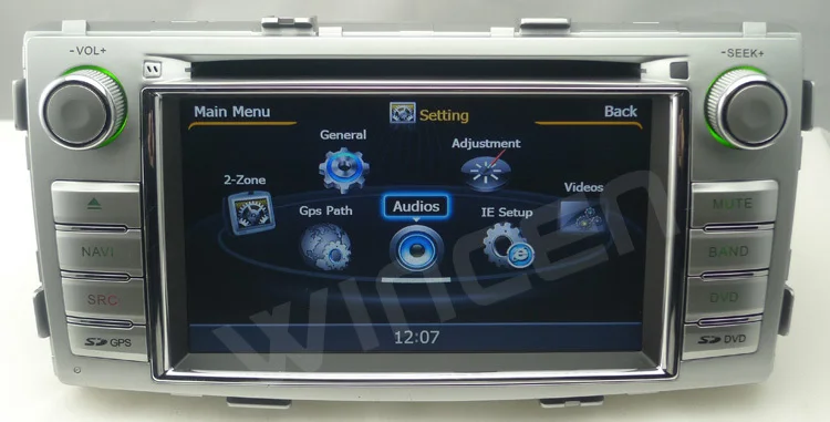 S100 A8 двухъядерный 6 2 "Автомобильный GPS для Toyota Hilux 2012 1 ГБ процессор 512 М DDR V-20