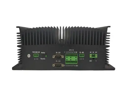 Безвентиляторный промышленный компьютер ЦП LGA 1151 7 * RJ45 GLAN 4 USB3.0 USB2.0 2 RS-232 1 RS-485 8bit GPIO
