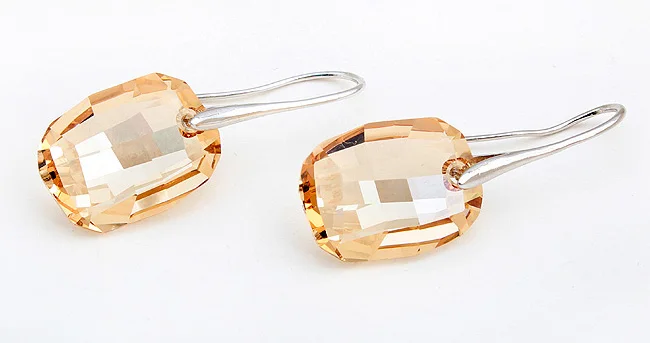 

Anngill Shining Elegant Crystals from Swarovski Dangle Drop Earrings For Women Luxury Bridal Wedding Jewelry Accessories