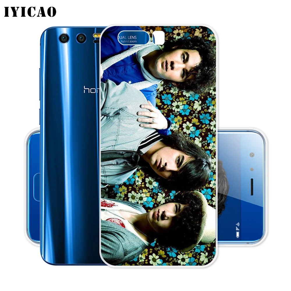 Мягкий силиконовый чехол IYICAO Rock band Jonas Brothers для Huawei Y9 Y7 Y6 Prime 2018 Honor 8C 8X 8 9 10 Lite 7X 7C 6A 7A