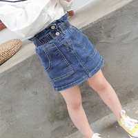 2019 new arrival kids girls skirts fashion denim skirt for spring style girls jeans skirts children casual outfit for 2 8t