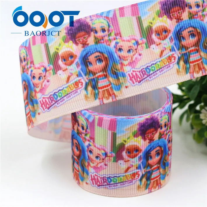 I-19306-521 OOOT BAORJCT I-19306-516, 38 мм, 10 ярдов мультфильм термотрансферные печатные корсажные ленты, лук кепки DIY аксессуары украшения - Цвет: I-19306-521