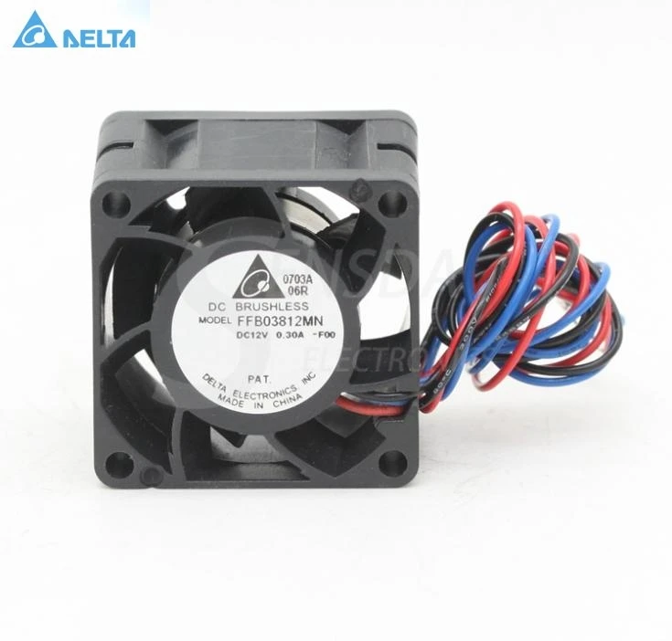 Для delta FFB03812MN 3828 3 8 см 38 мм DC 12 В 0.30A высокоскоростные Инверторные вентиляторы