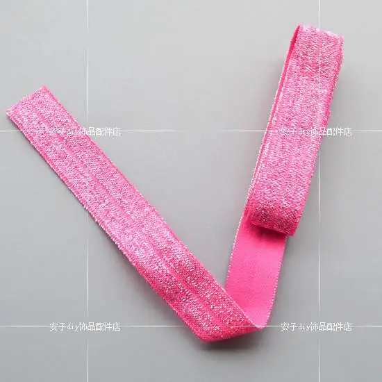 10 цветов 1 м(16 мм) Блестящий лук эластичная лента Многоуровневая отделка ленты швейная кружевная отделка спандекса поясная лента аксессуары для одежды