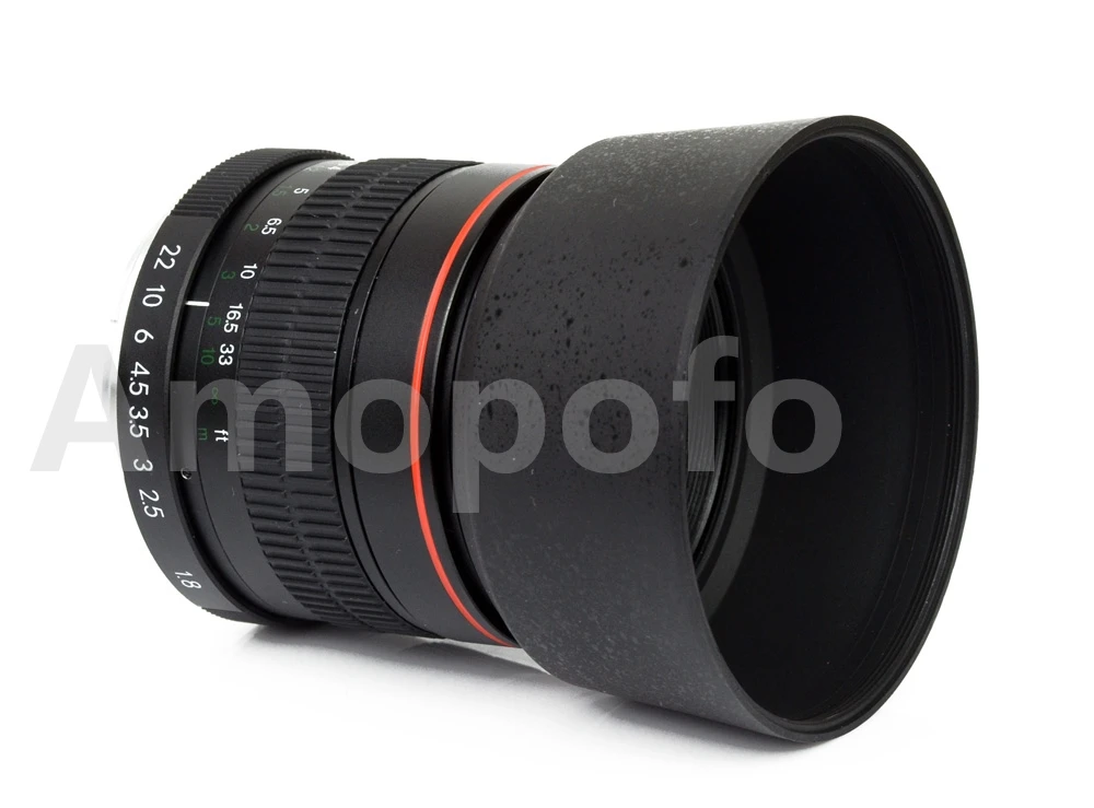 Объектив Amopofo 85 мм F/1 8 для фотопортрета среднего размера Nikon|85mm lens nikon|lens for nikonlens 85mm