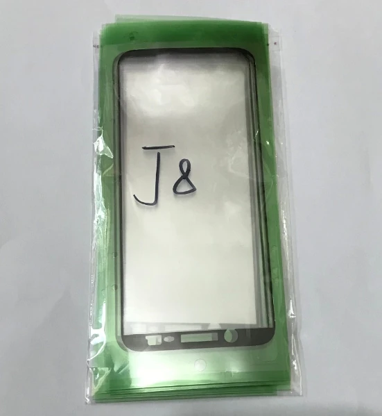 100 шт. Новинка для Samsung Galaxy J6 j600 j600F Plus J8 J800 J810 2018 ЖК-дисплей передняя рамка Клейкая