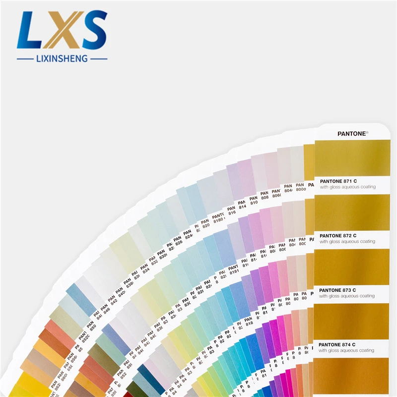 Pantone металлическое руководство по формуле/покрытие GG 1507 металлическое руководство цветная диаграмма для рекламы