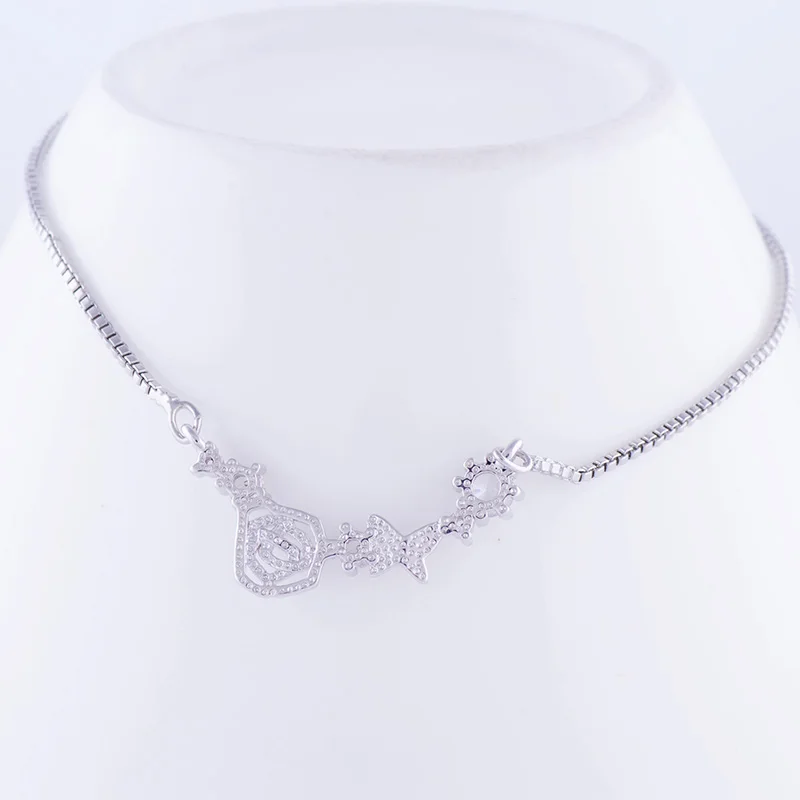 Женские рождественские подарки соединительные браслеты с микрозакрепкой