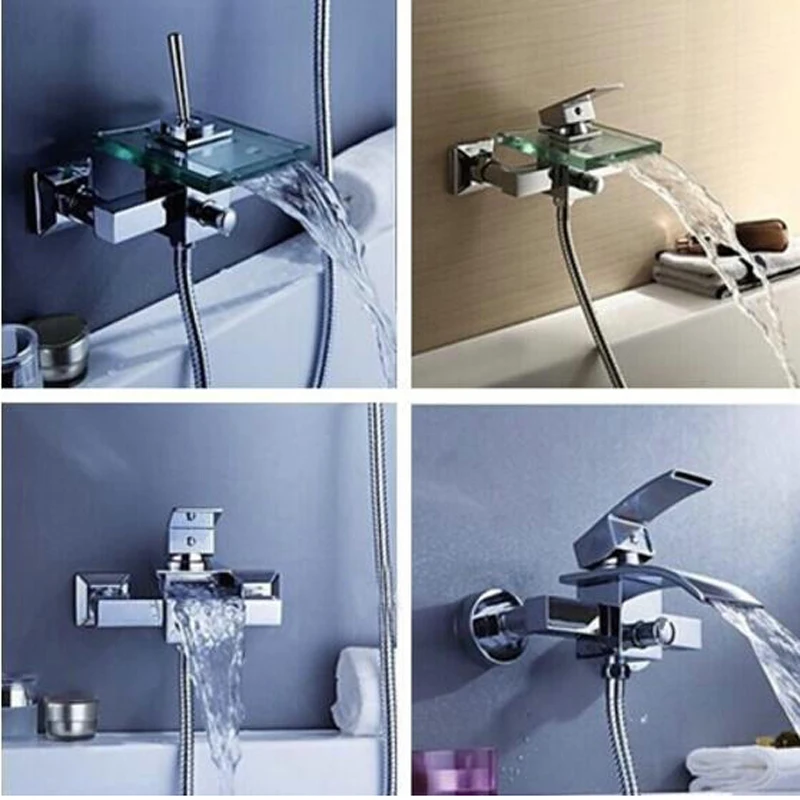 Настенный смеситель для душа BAKALA кран Водопад ванной комнаты|faucet set|shower faucet typesfaucet