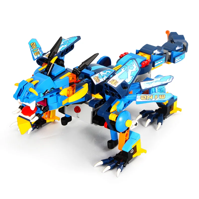 Форма King Technic 13018 Rc строительные блоки электрический Единорог механический