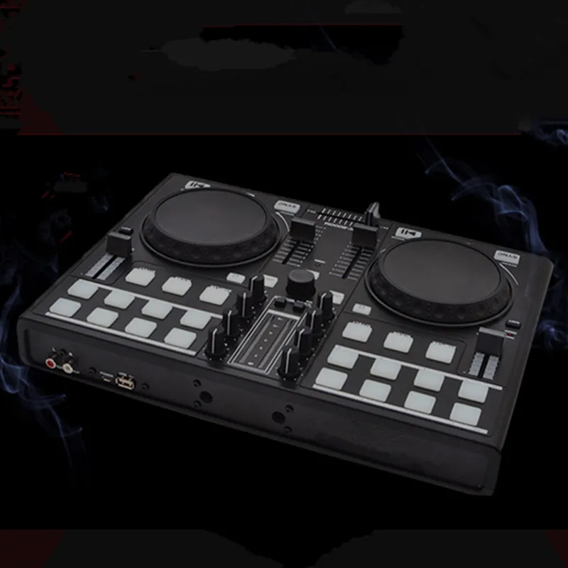 Умный мобильный телефон DJ регулятор посуды MIDI контроллер компьютер многофункциональная встроенная звуковая карта Воспроизведение аудио Регулировка плееров