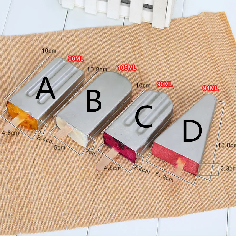 1 шт. форма для мороженого фруктового льда из нержавеющей стали поднос сковорода