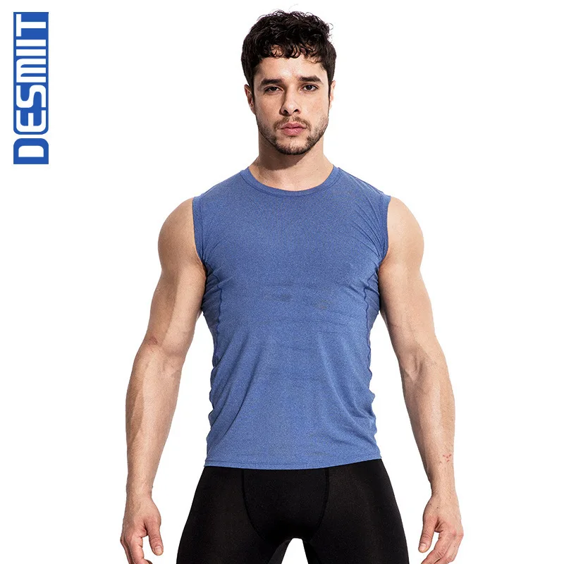 Майка мужская для бега без рукавов с круглым вырезом|running vest|veste runningmens running vest |