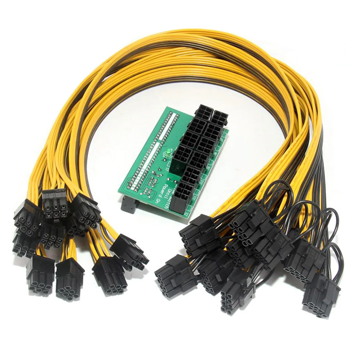New Breakout Board + 10pcs Cable for HP 1200w/750w Power Module Mining Ethereum JR Deals | Компьютеры и офис