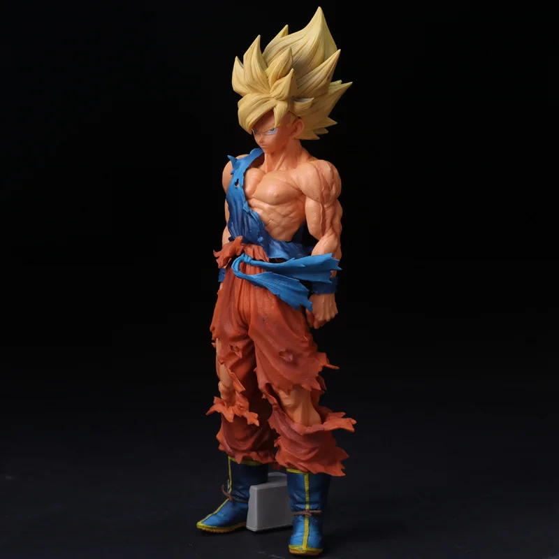 33 см Dragon Ball Z Аниме Фигурка Супер Saiyan Goku куклы Kakarotto фигурка Статуэтка из ПВХ Бюст