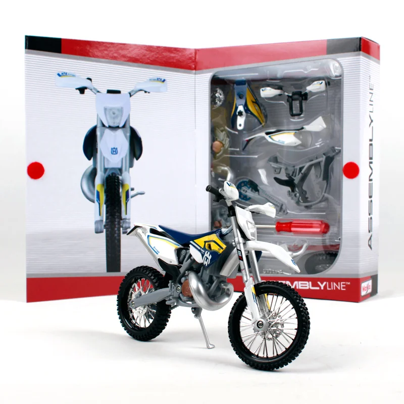 Maisto 1:12 Husqvarna FE 501 сборные наборы для мотоциклов и велосипедов своими руками в