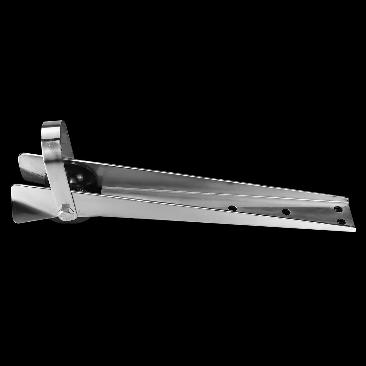 

316 Stainless Steel 62x41mm Bow Anchor Rubber Roller 15" For Fixed Marine Boat Docking Corrosion Resistance Durability