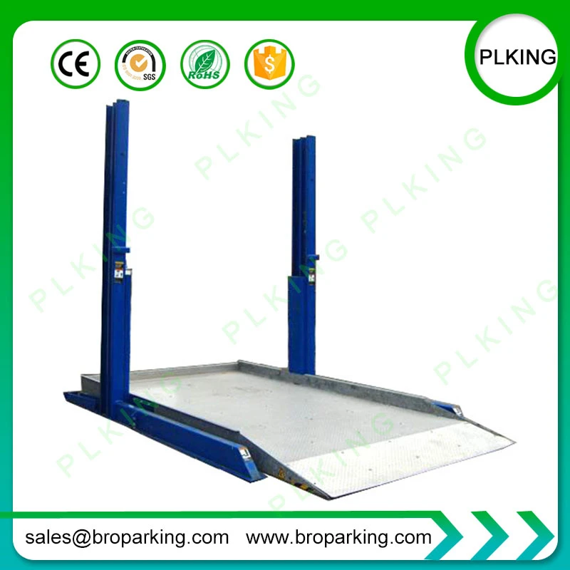 Hydraulic Electric Control System In Ground 2 Post Lift |